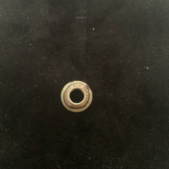 Bacio Italy 925 Sterling Silver Murano Glass Bead Charm. - Picture 3 of 4